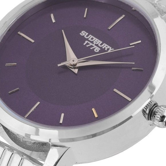 Brand New Sudbury 1776 Purple Dial Kendra Watch - Picture 5 of 9